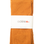 Collant sans pied coton bio Ocre