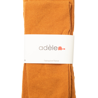 collant sans pied ocre