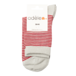 Chaussettes courtes Perle & Rouge