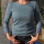 Manches longues Bleu clair