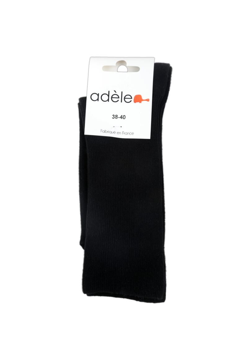 Chaussettes courtes non comprimantes noires