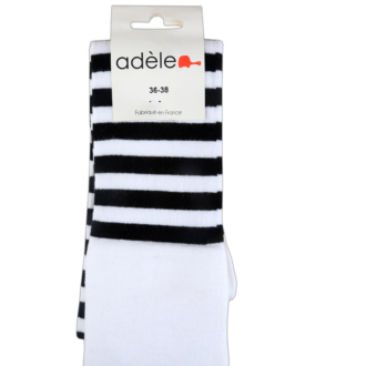 Noir et Blanc jambières