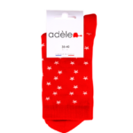 Chaussettes courtes coton bio Corail étoilé