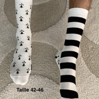 chaussettes bretonnes dépareillées