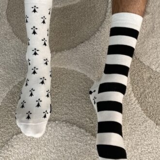 chaussettes bretonnes dépareillées