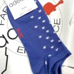 Socquettes Bleu étoilé